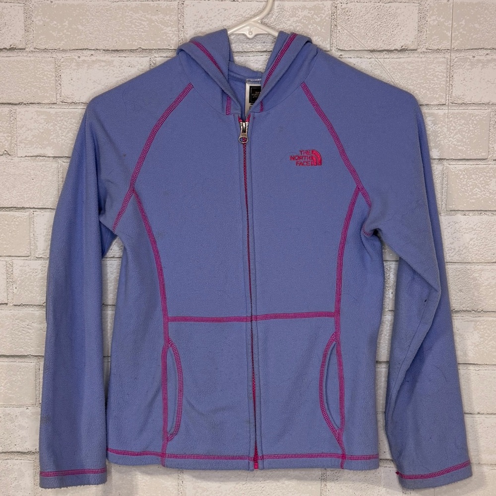 The North Face Girls Full-Zip Fleece Hoodie – Size Medium